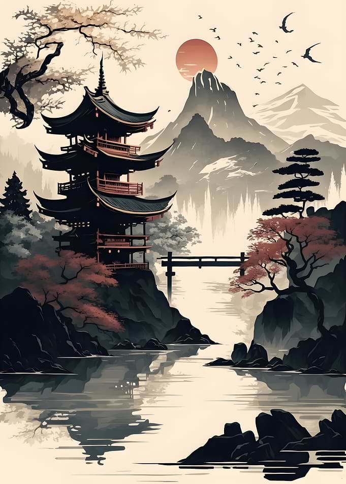 Japanese Landscape 8