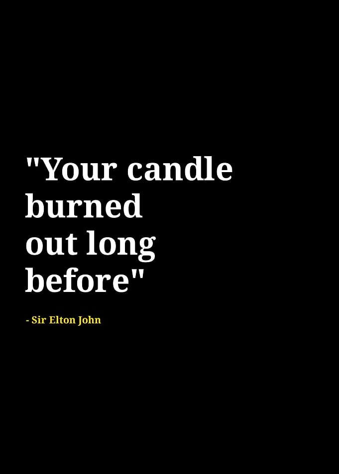 Elton John quotes