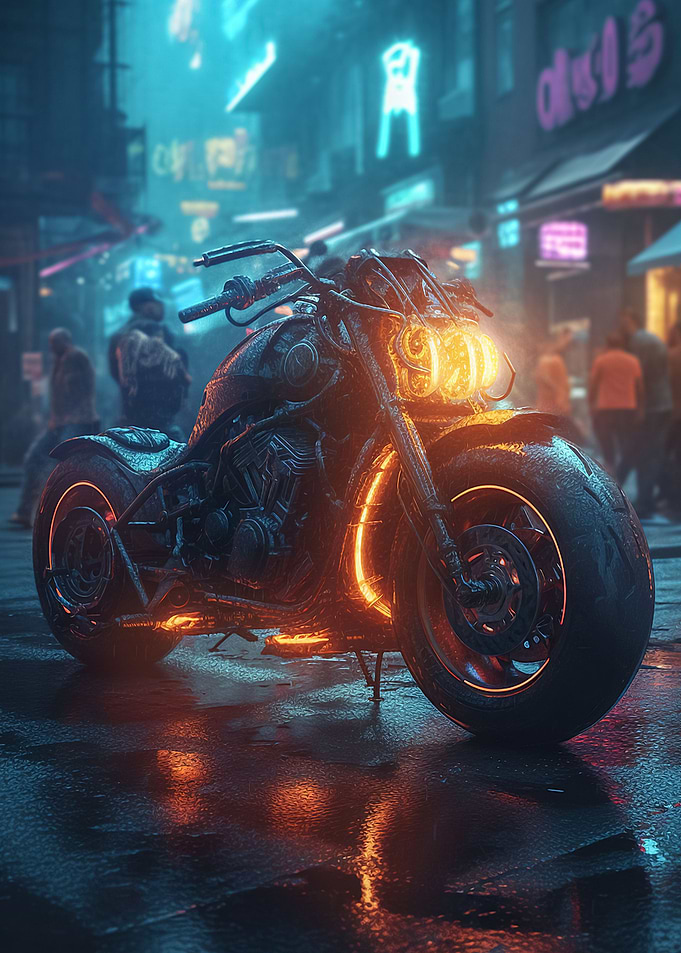 Cyber Motorcycle