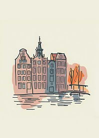 Amsterdam Cityscape