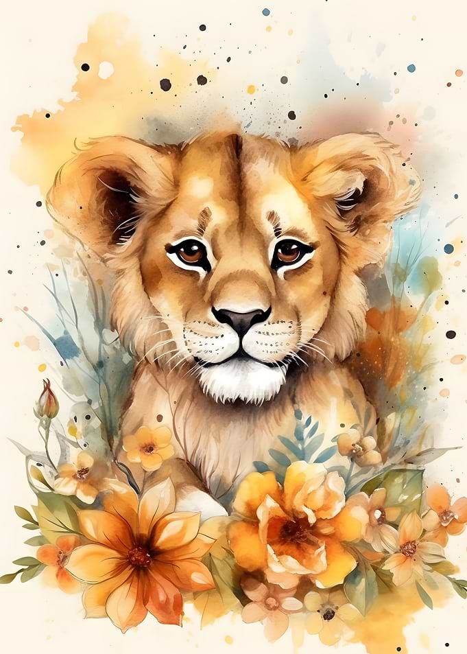 Cute Lion
