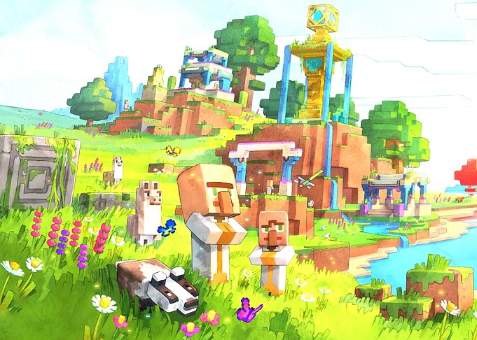 Village pixel