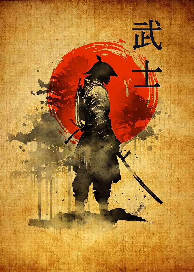 Japan Artwork Samurai