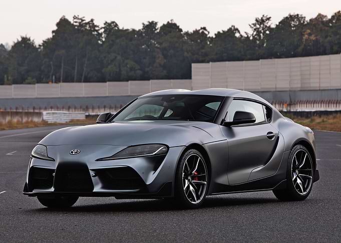 Toyota Supra Grey SportCar