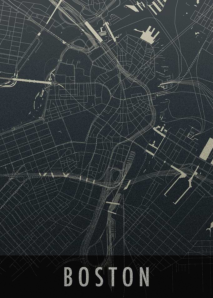 Boston map