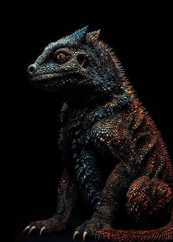 Spotted Iguana