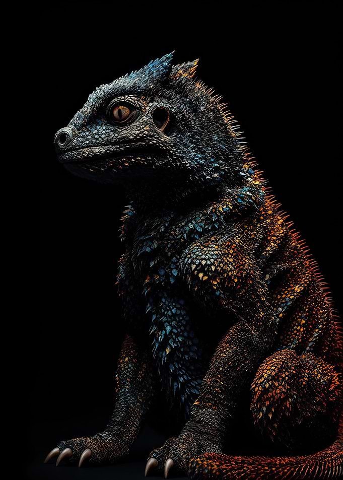 Spotted Iguana