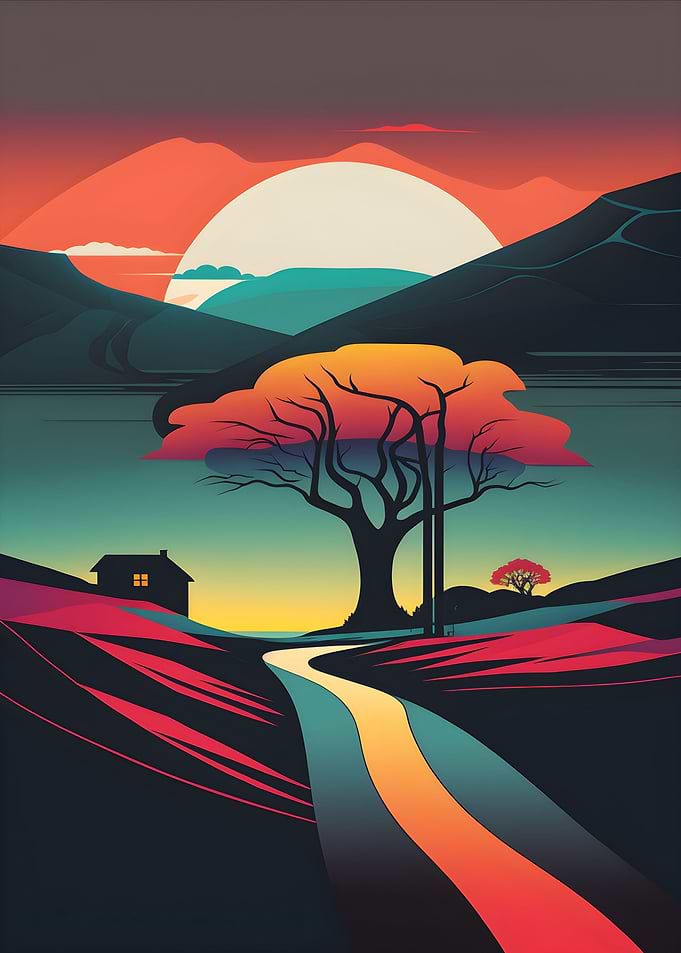 A country road