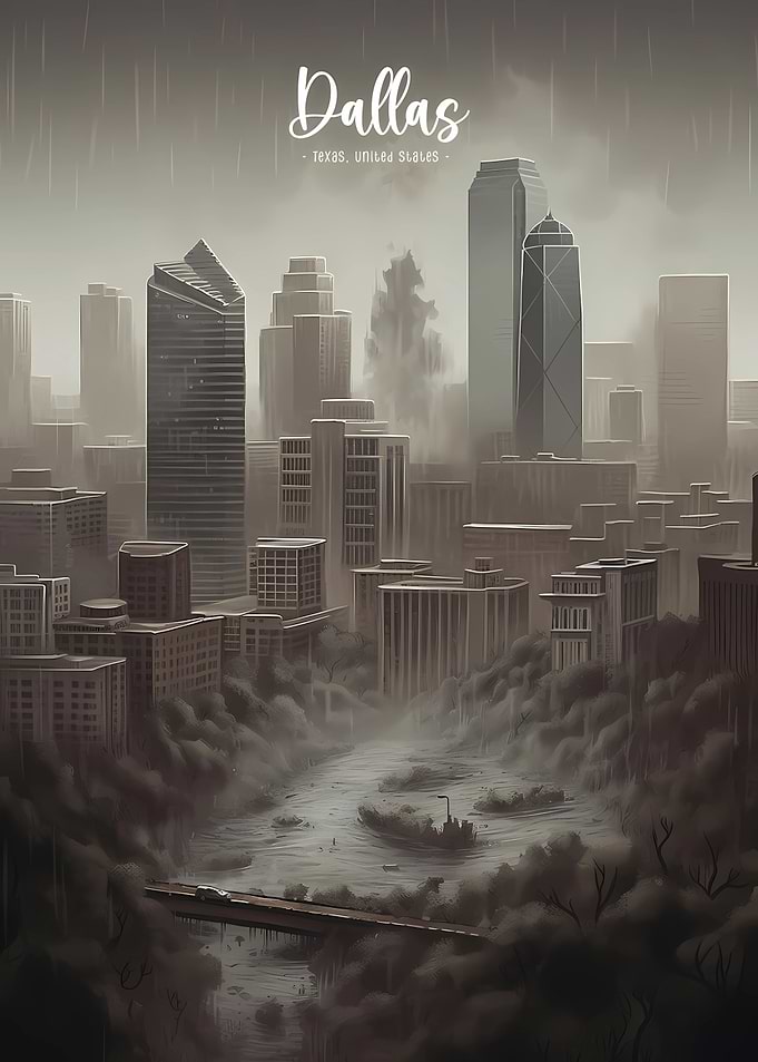 Dallas Downtown skyline