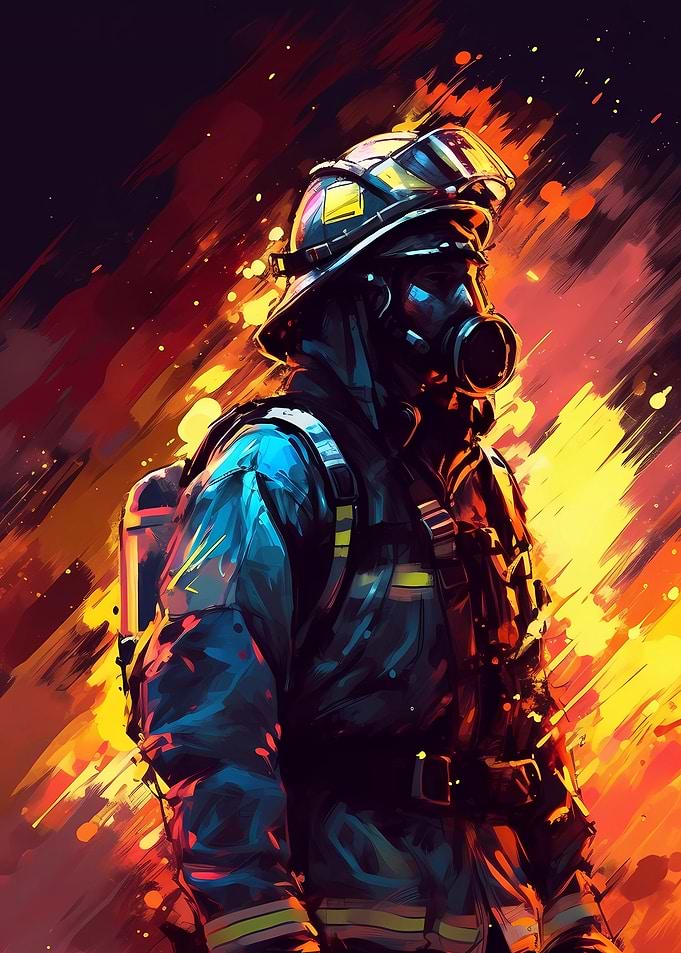 Firefighter Fire