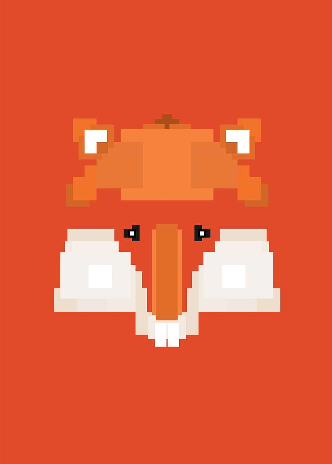 Animal Pixel Art