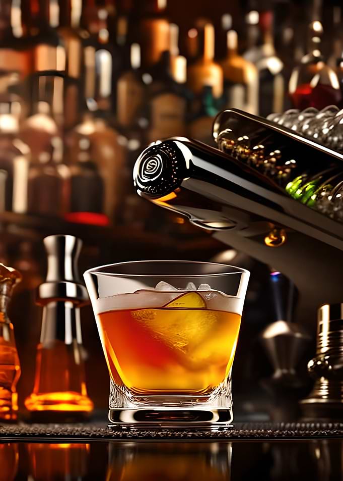 Lively Bar Scene
