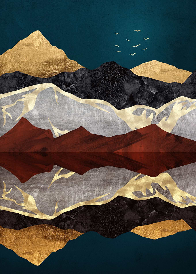 Mountain Peak Reflection