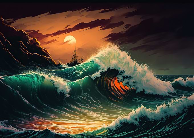 Ocean waves