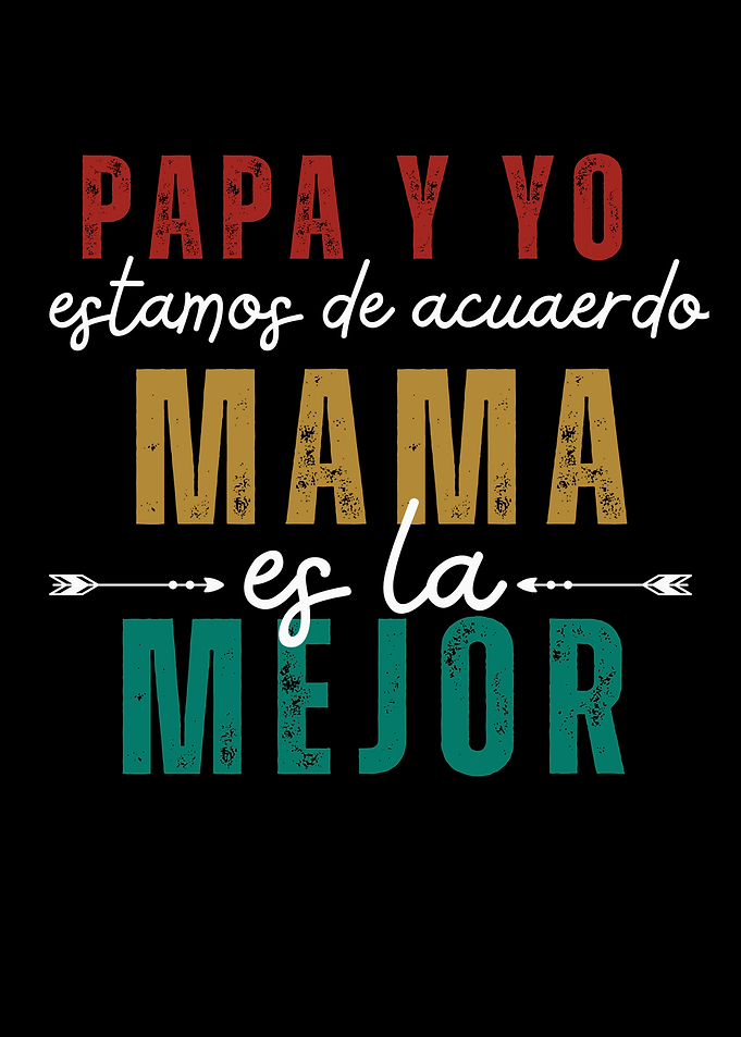 Mothers Day Mama La Mejor