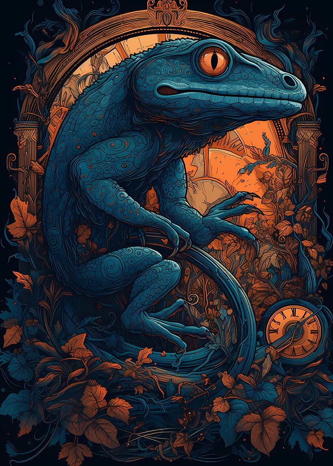 Salamander Whimsical