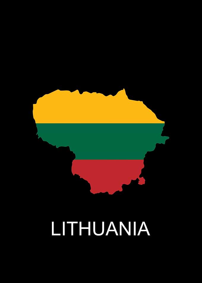 Lithuania City Map