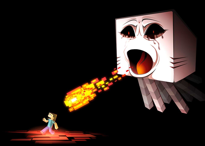 Monsters start attacking
