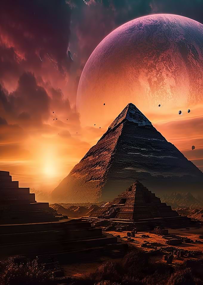 Egypt space desert