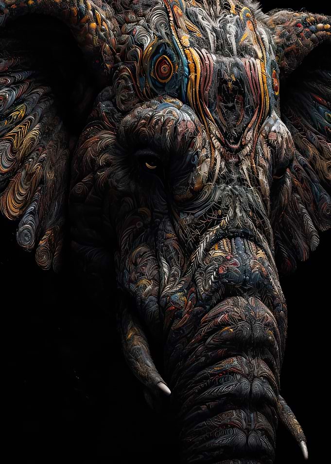 Spotted Elephant
