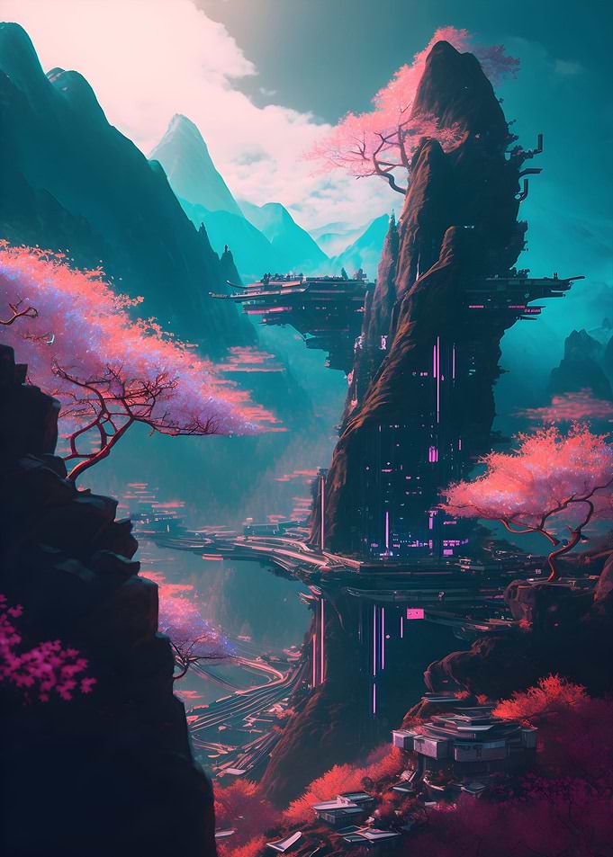 Painting of a castle