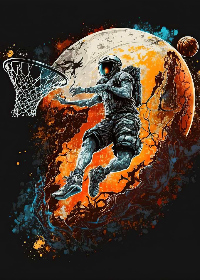 Astronaut Basketball