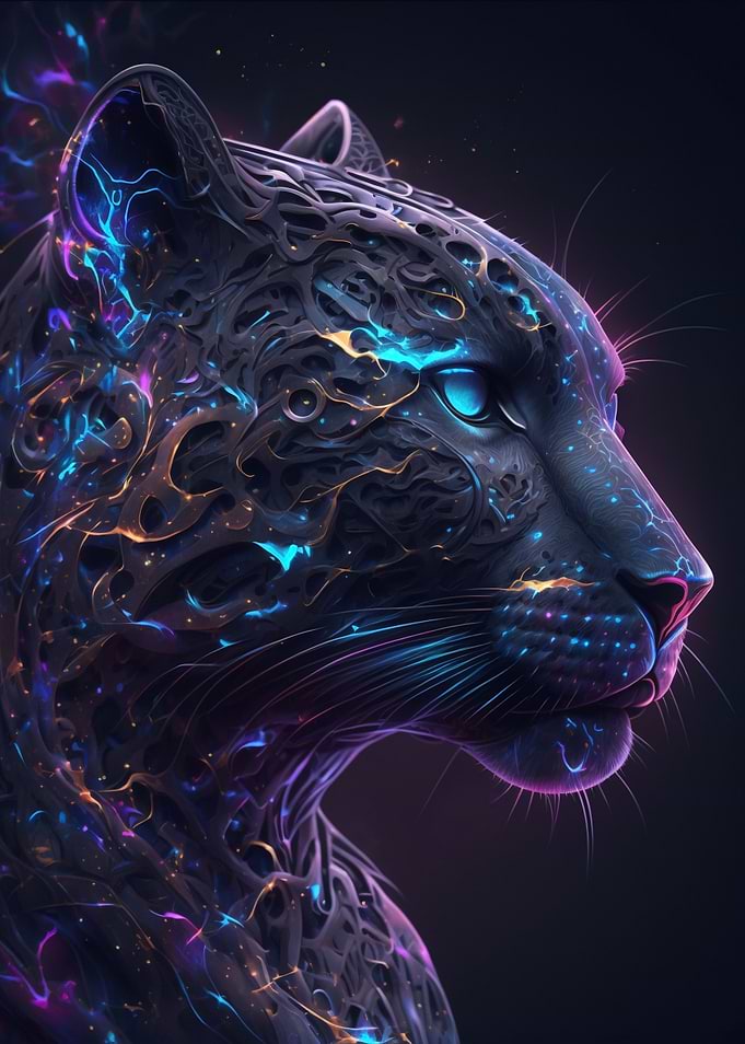 Galaxy Panther Animal