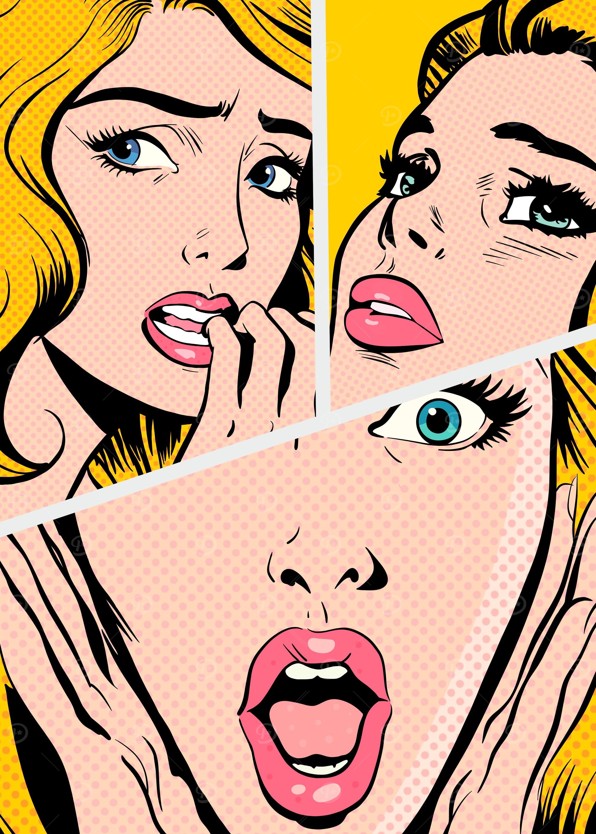 Collage retro