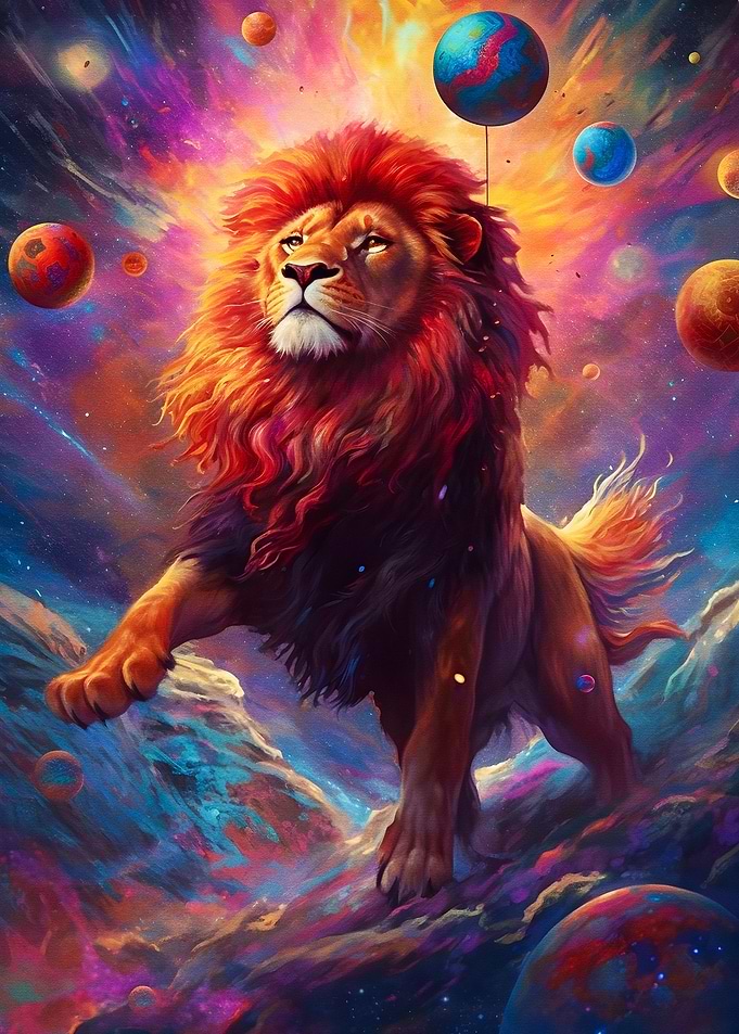 Funny Lion