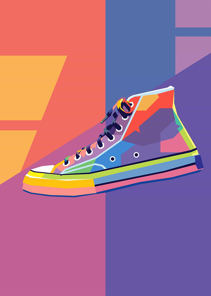 Shoes Pop Art