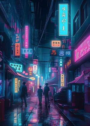 Cyberpunk Japan 1