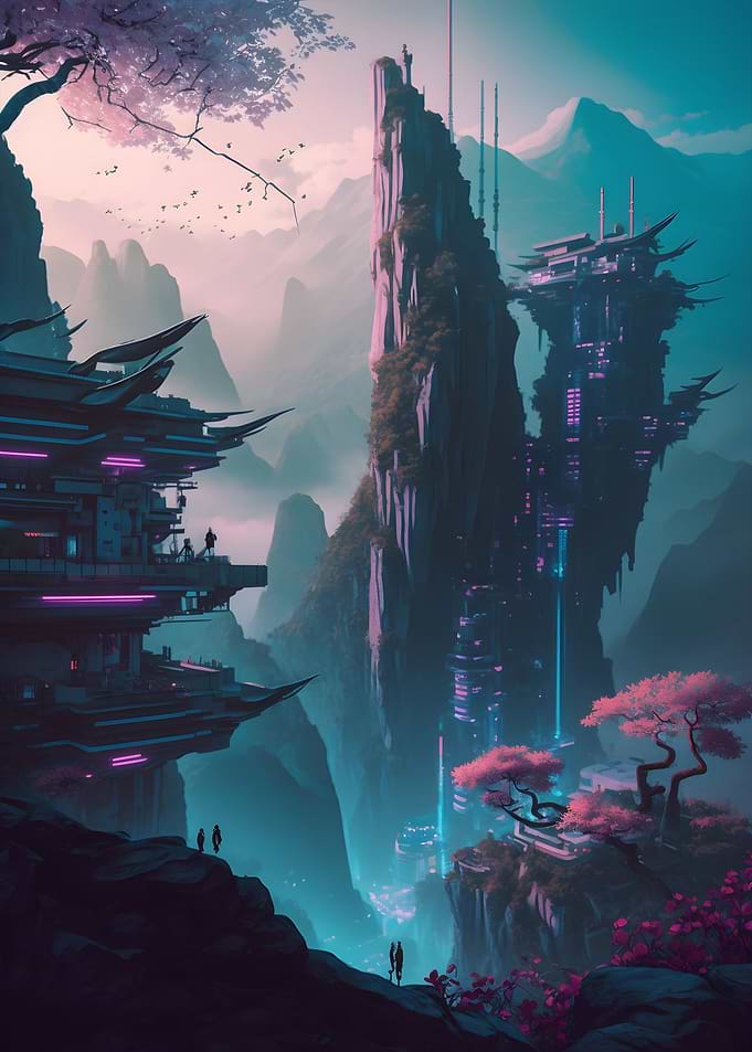 Painting of a castle