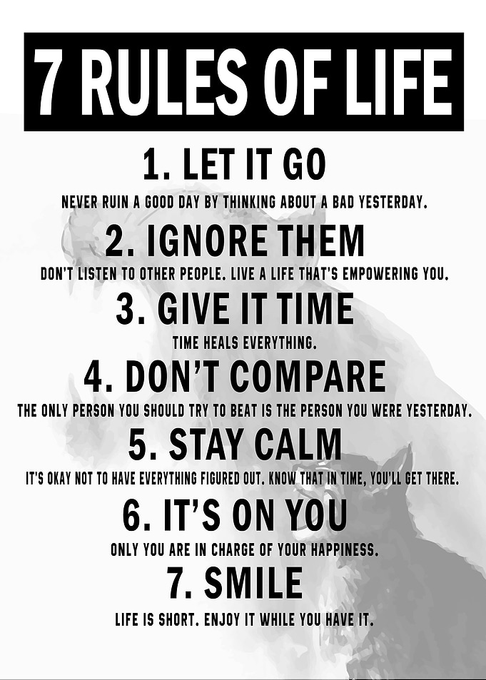 7 Rules Of Life