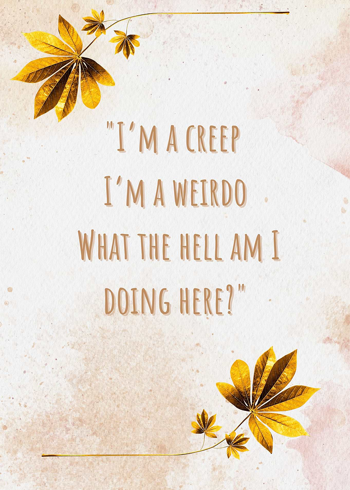 Im a Creep
