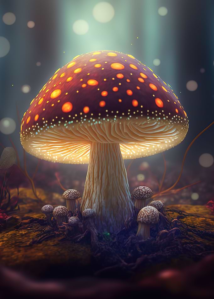 mushroom cute