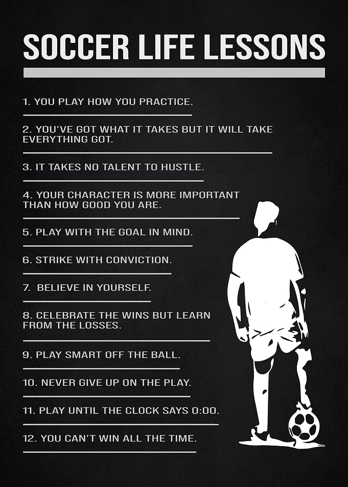 soccer life lessons