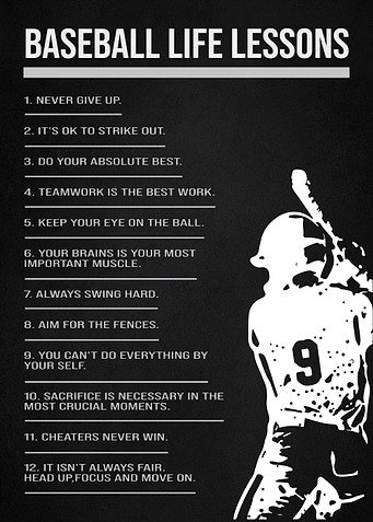 baseball life lessons