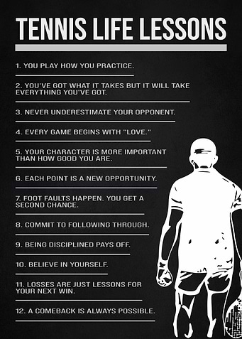 tennis life lessons