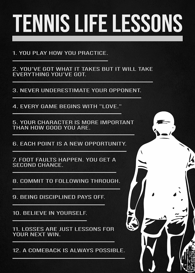 tennis life lessons
