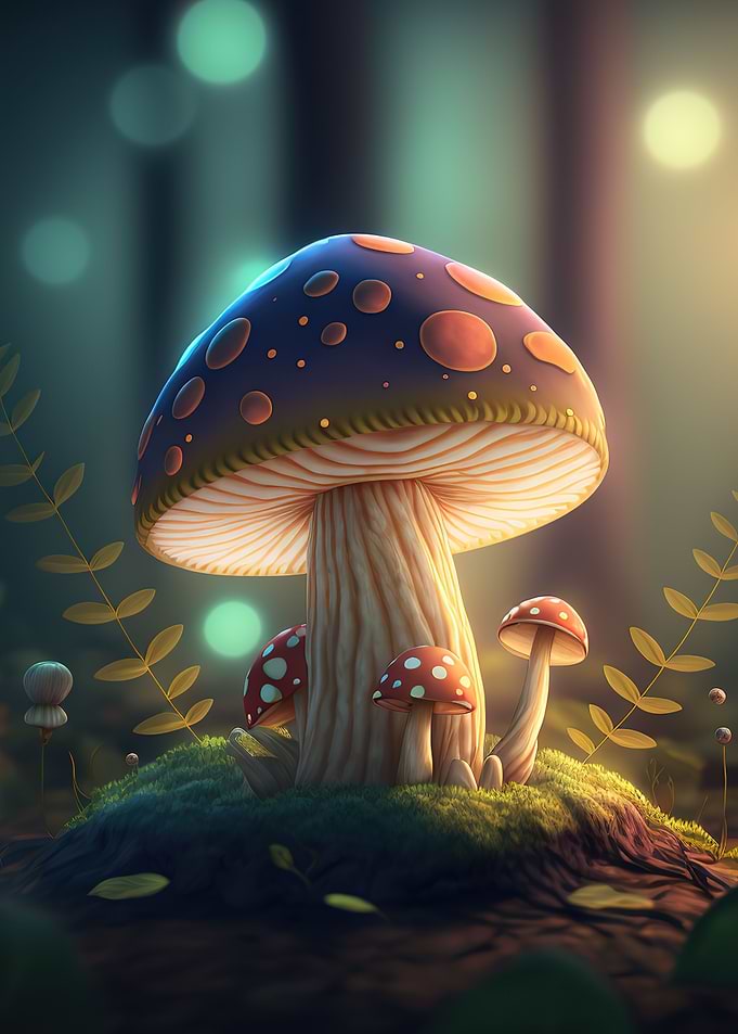 mushroom cute