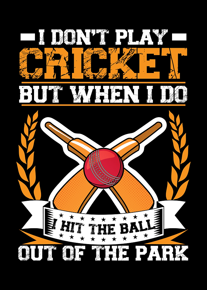 I hit the ball out of the