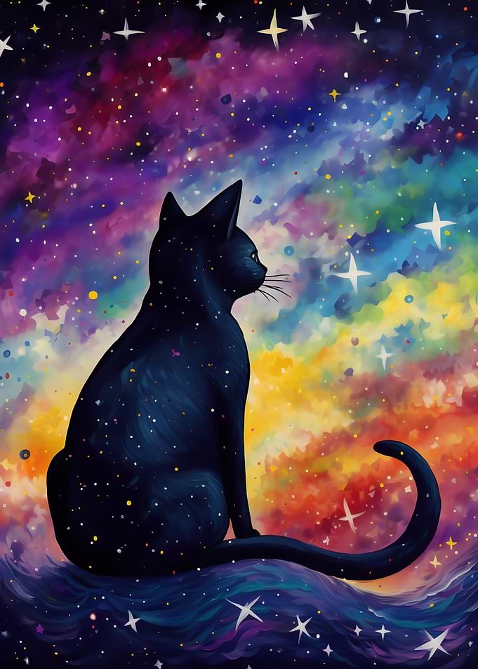 Cat and the sky