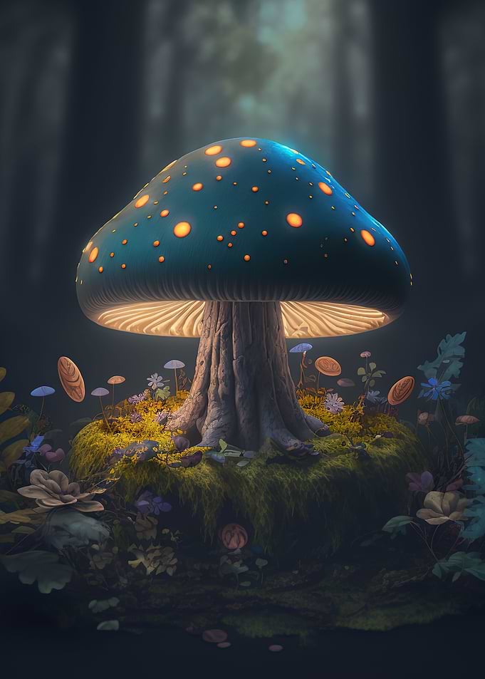 mushroom cute