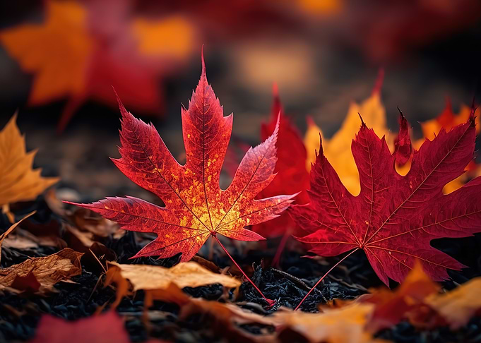 autumn leaves