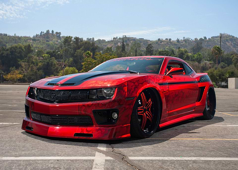 Chevrolet Camaro Red Car