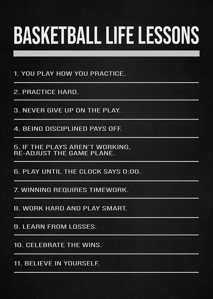 basketball life lessons
