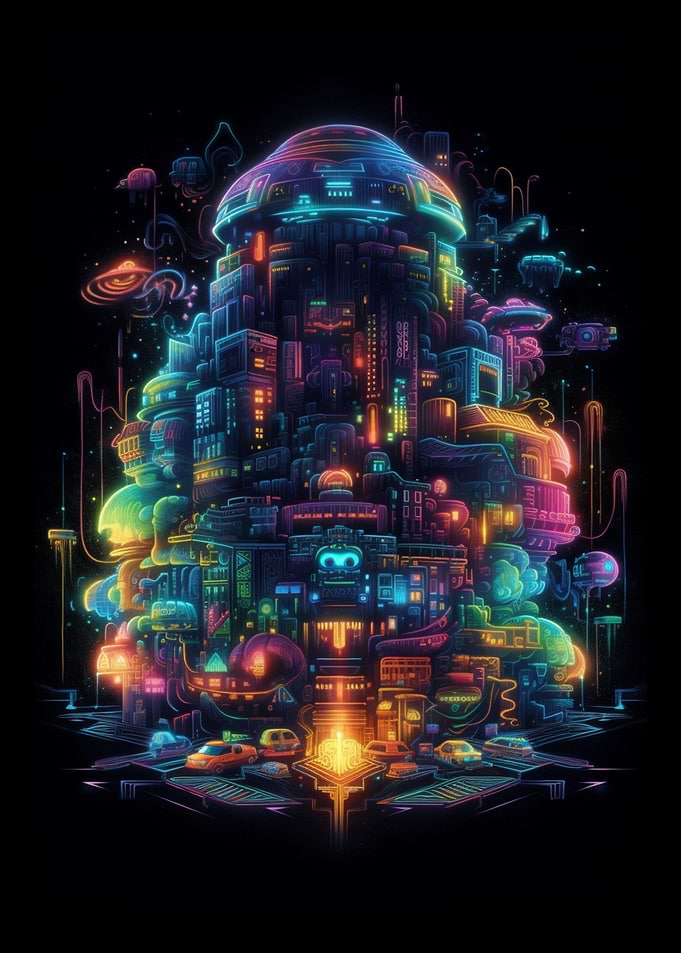Concept Art Retro Games