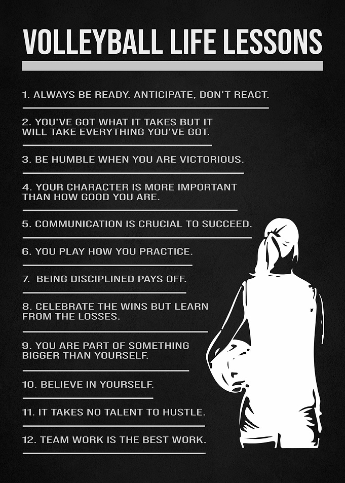 volleyball life lessons