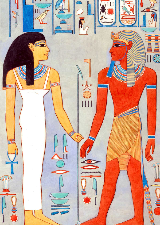 The King with Isis