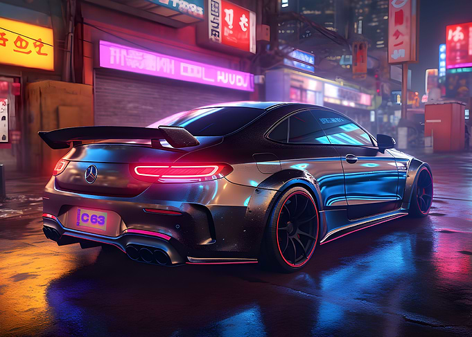 Mercedes Benz C63 AMG
